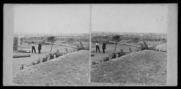 Pricipal fort at Centreville, Virginia