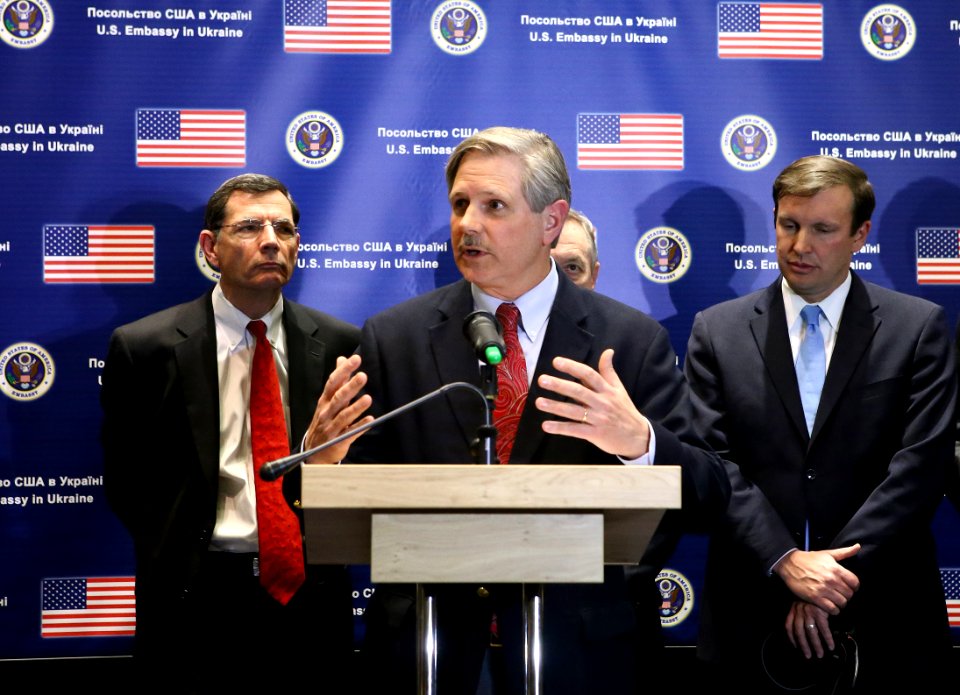 Press Conference, U.S. Cobgressional Delegation in Kyiv, Ukraine, March 15, 2014 (13175199735)