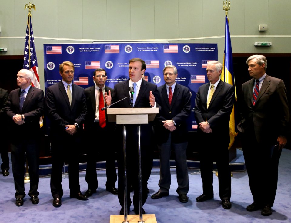 Press Conference, U.S. Cobgressional Delegation in Kyiv, Ukraine, March 15, 2014 (13175203065)