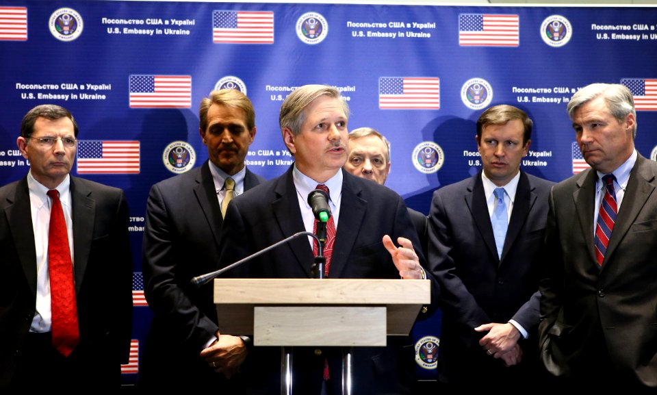 Press Conference, U.S. Cobgressional Delegation in Kyiv, Ukraine, March 15, 2014 (13175325303)