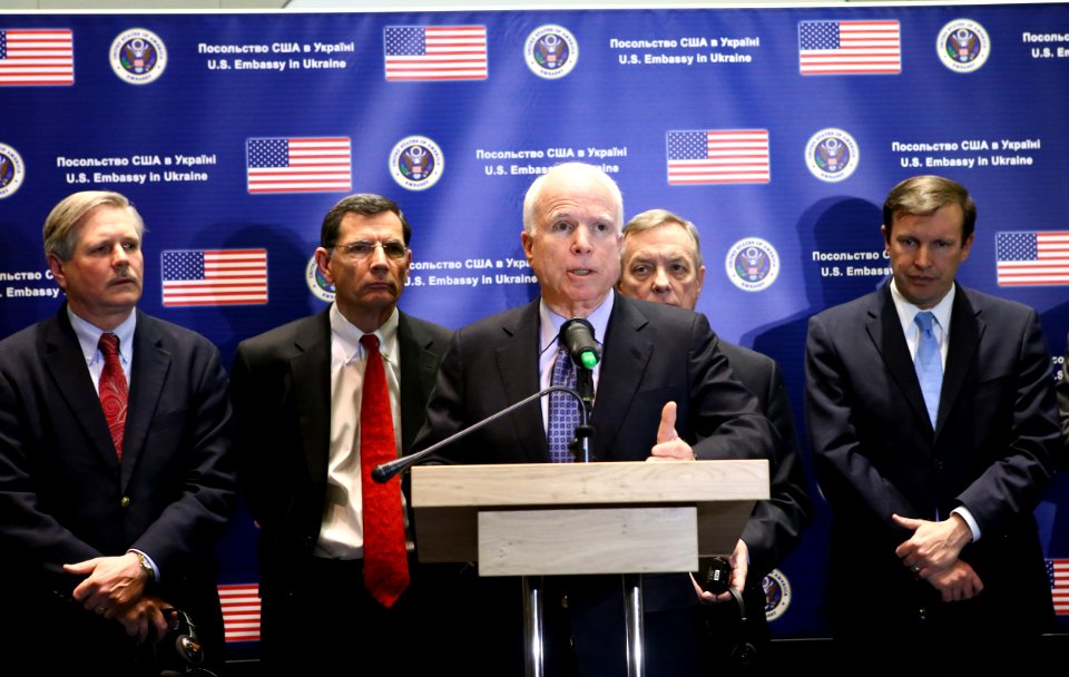 Press Conference, U.S. Cobgressional Delegation in Kyiv, Ukraine, March 15, 2014 (13175326653)