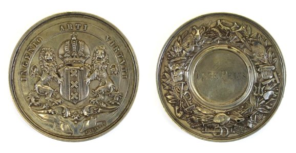 Prijspenning der stad Amsterdam, ereprijs nationale kegelwedstrijd, objectnr 1668