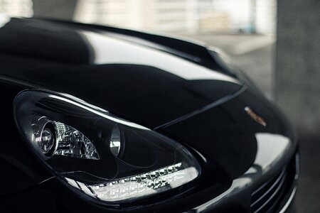 Headlight suv black