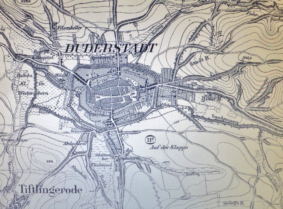 Preußische Landesaufnahme 1878 (Duderstadt2)