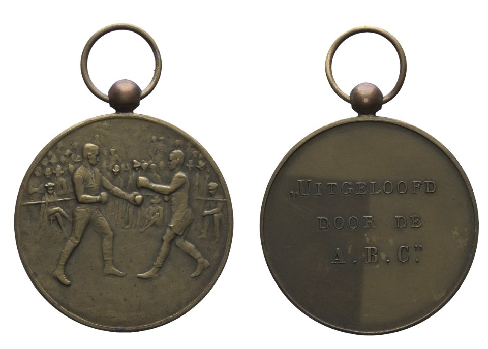 Prijspenning Amsterdamse Boks Club, objectnr PB 723