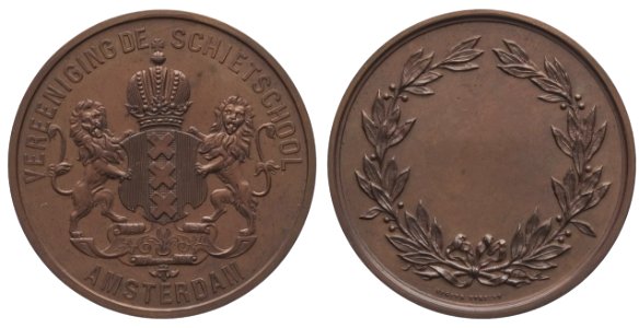 Prijspenningen van de vereeniging de schietschool, objectnr PB 494