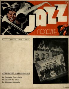 Primera portada de la revista Jazz Magazine
