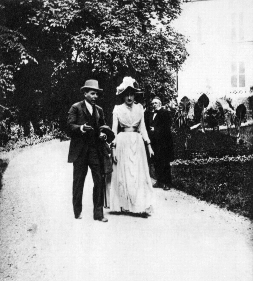 Primoli, Giuseppe - Der junge Coquelin und Marguerite Moreno (Zeno Fotografie)