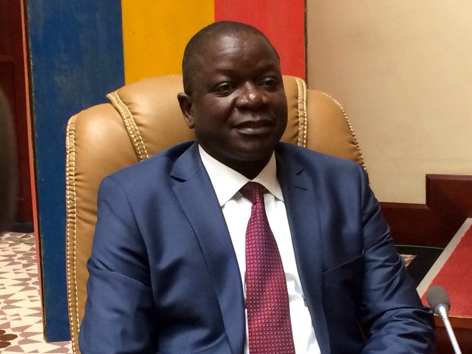 Prime Minister Albert Pahimi Padacké, in N'Djamena, Chad, 12 December 2016