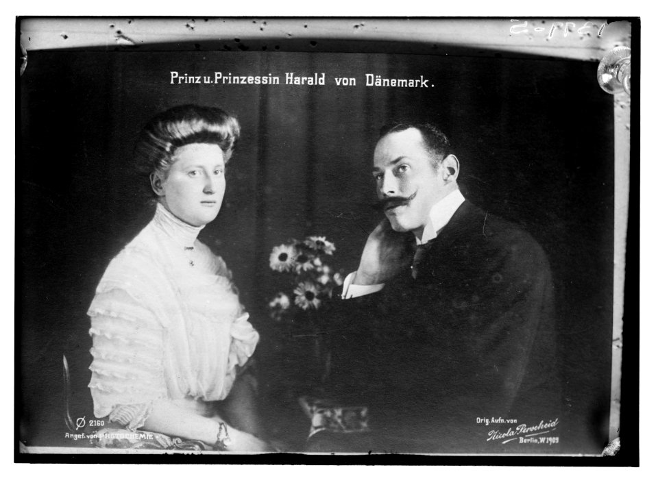Prince and Princess Harald of Denmark LCCN2014687517