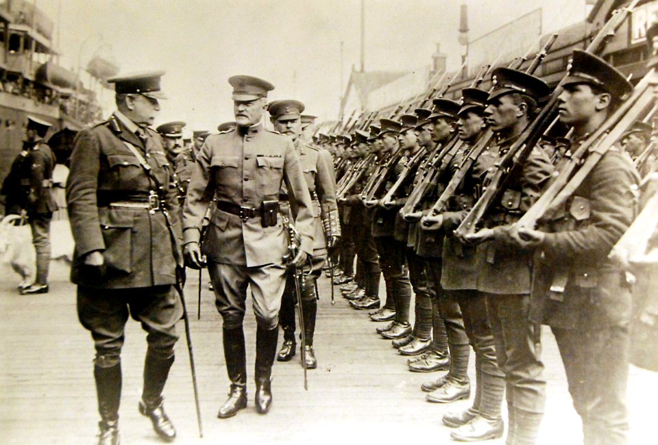 Prince Arthur, Duke of Connaught and General Pershing, 1917 (30061861962)