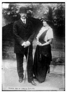 Prince Geo. of Greece and wife LCCN2014698927