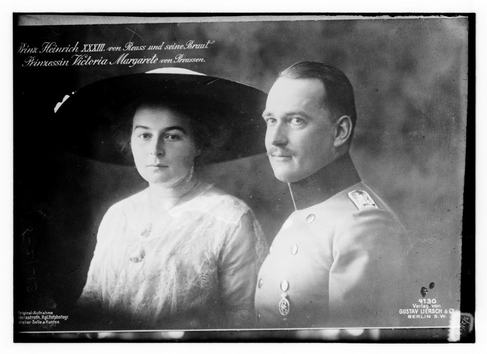 Prince Heinrich and Princess Victoria Margarete LCCN2014692998