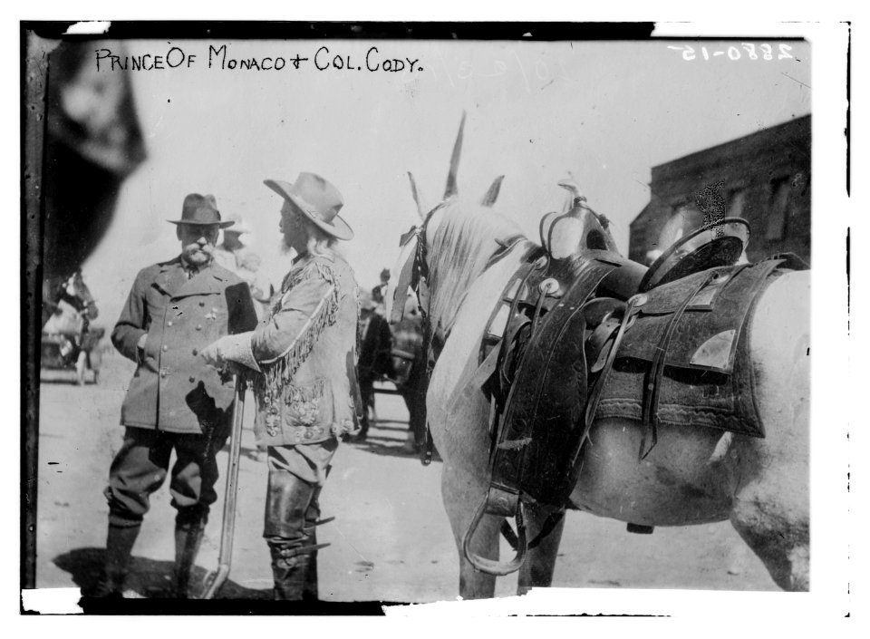 Prince of Monaco & Col. Cody LCCN2014694587
