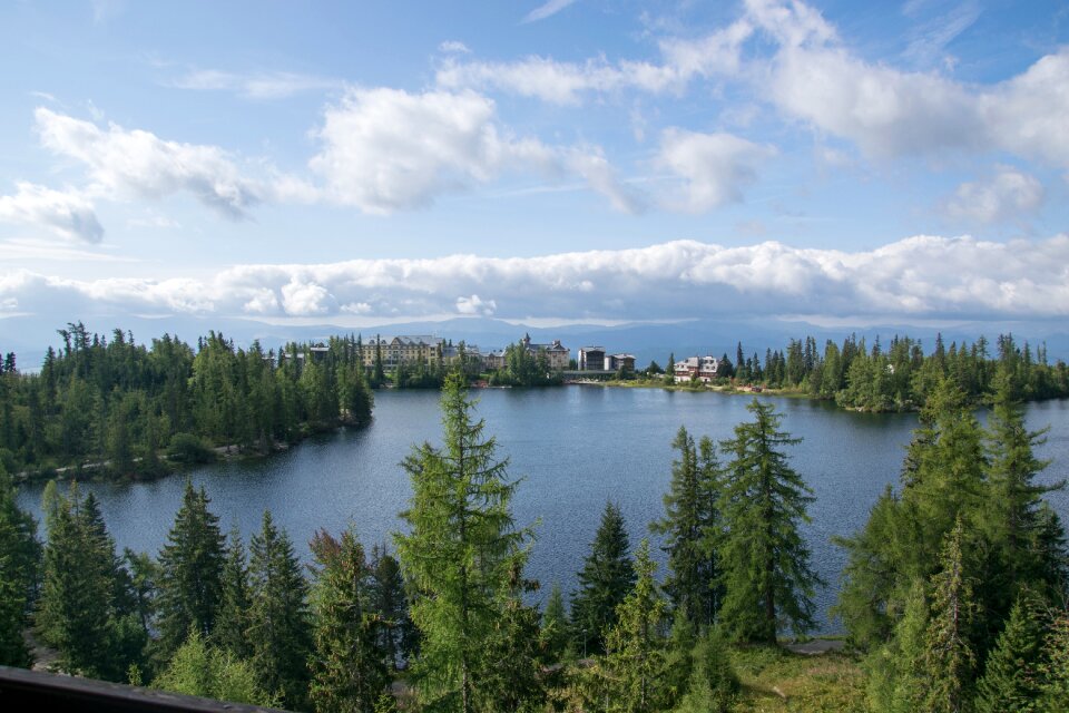 Panorama clouds nature