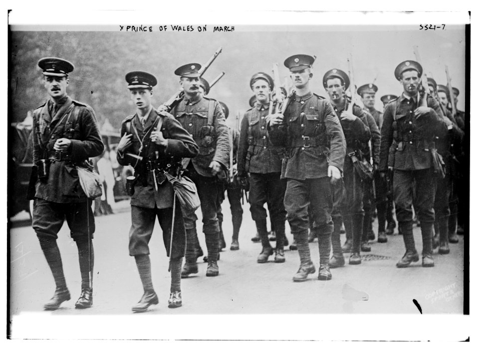 Prince of Wales (Edward VIII) on march LCCN2014703618