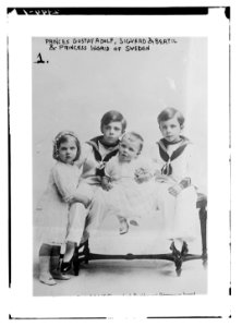Princes Gustaf Adolf - Sigvard & Bertil & Princess Ingrid of Sweden LCCN2014695471