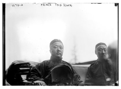Prince Tsia-Hsun with unidentified gentleman LCCN2014685249