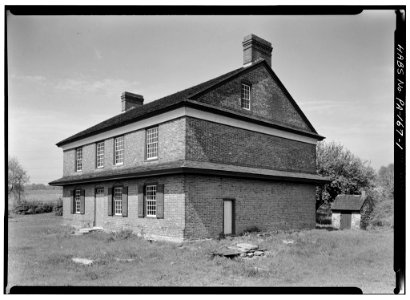 Primitive Hall SOUTH FRONT AND EAST SIDE