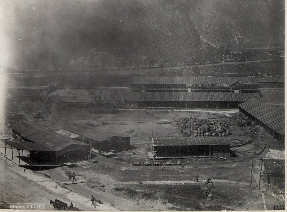 Primolano.Verladeanlage der Seilbahn. (BildID 15643319)
