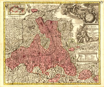 Prince-Archbishopric of Salzburg map photo