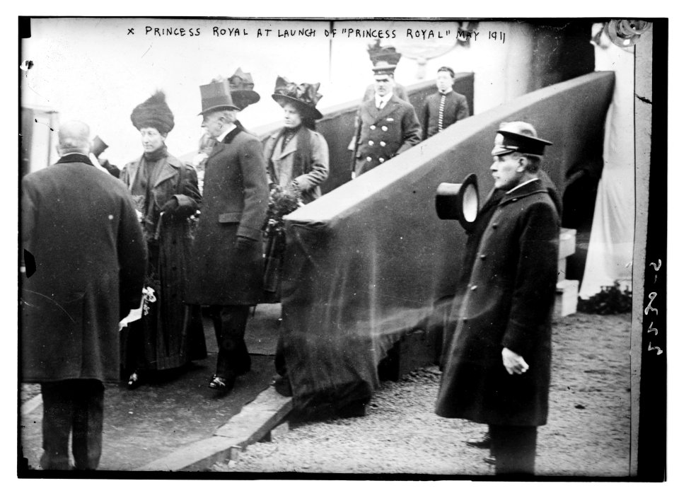 Princess Royal at Launch of PRINCESS ROYAL, May, 1911 LCCN2014689417