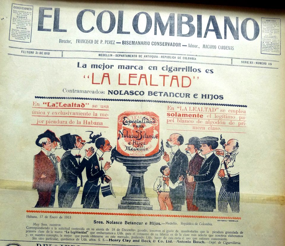 Primerasedicioneselcolombiano