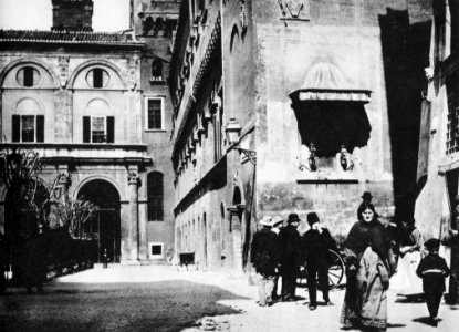 Primoli, Giuseppe - Das Veneziaschloss und die San Marco Kirche (Zeno Fotografie)