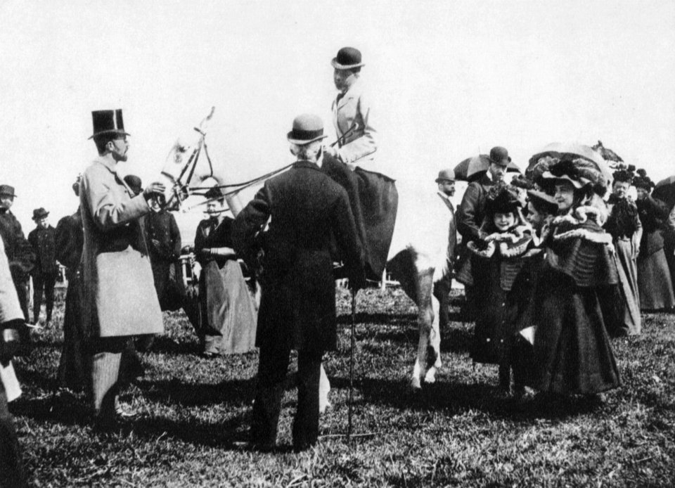 Primoli, Giuseppe - Der Erbprinz von Norvegen Gustavo Bernadotte (Zeno Fotografie)