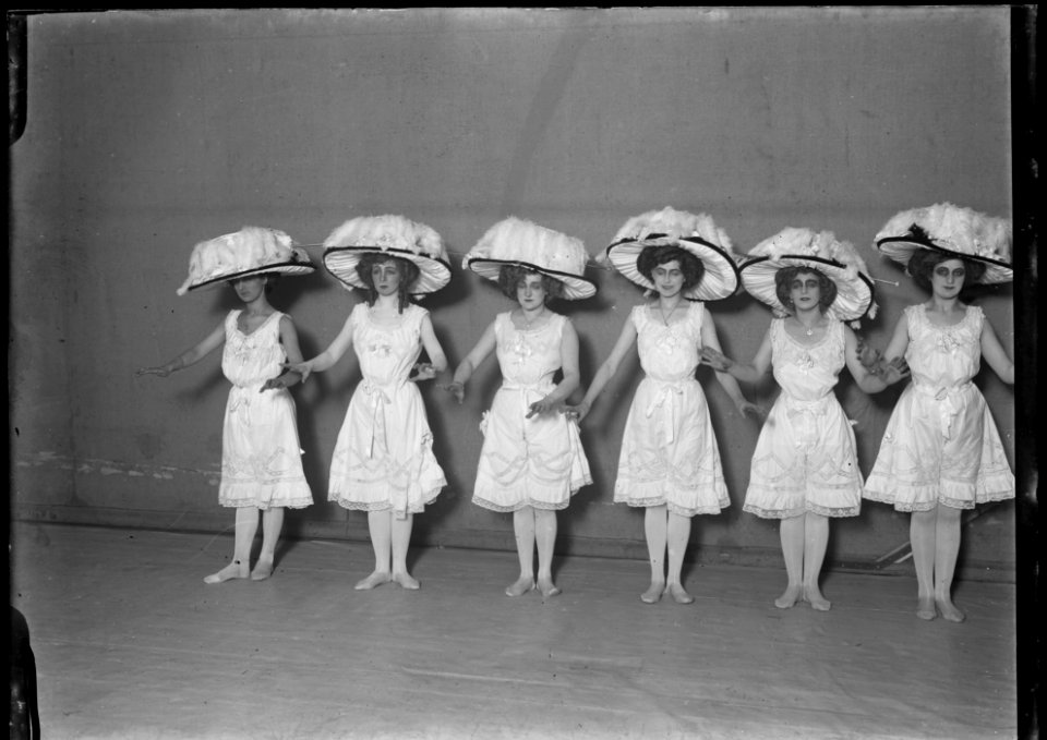 Prinsessan Nam-Nam, Operett-teatern 1910. Rollporträtt - SMV - OpT008