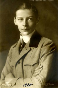 Prinz Wilhelm von Preußen 1920 - Wilhelm Niederastroth