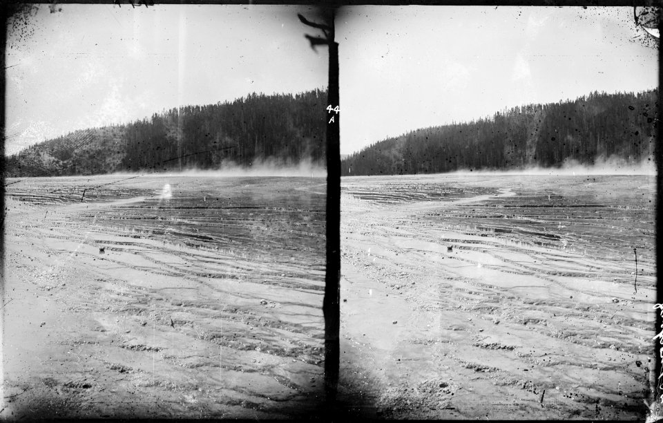 Prismatic Terrace. Yellowstone National Park - NARA - 517276