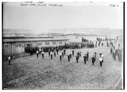 Prison camp, Zossen - exercise LCCN2014698479 photo