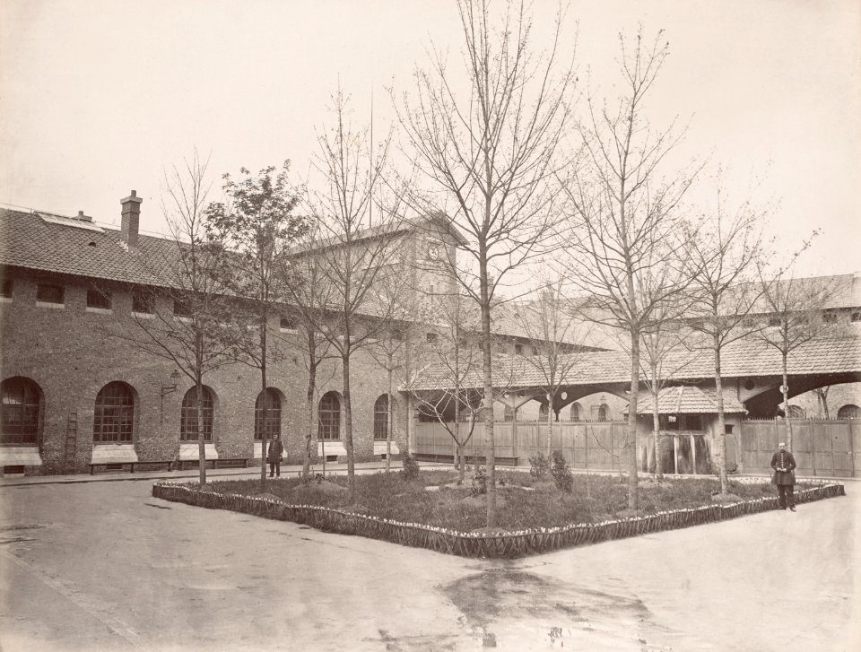 Prison de la Santé - Préau