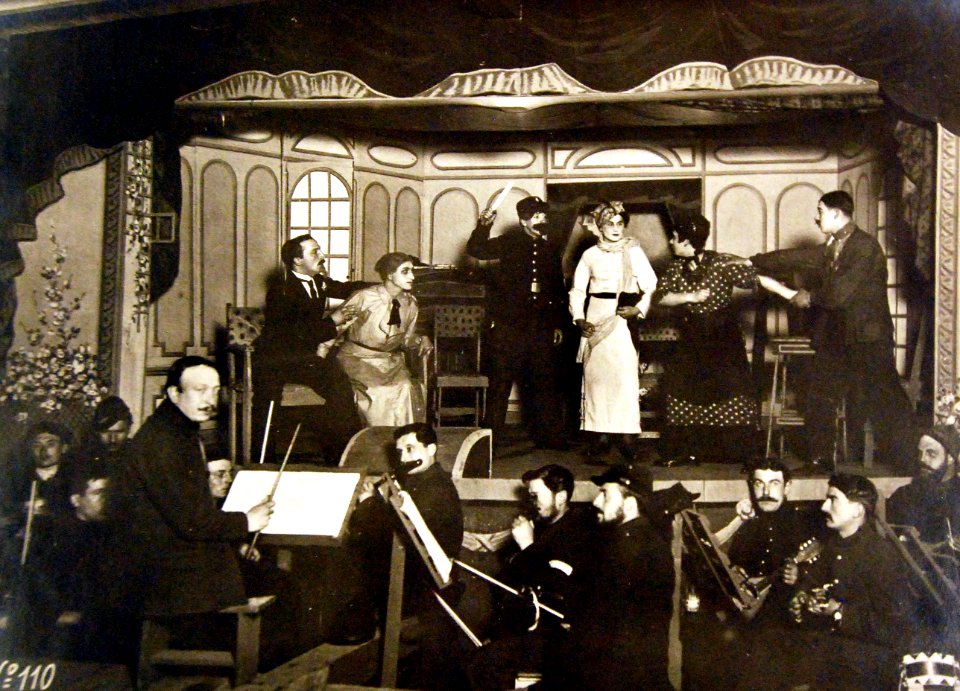 Prisoner of War Casino Camp at Amberg, Germany, performance of “The Marmoset Kid, WWI (21781081288)