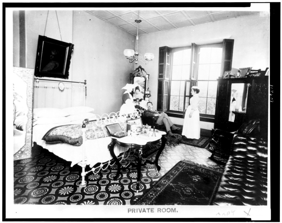 Private room in Providence Hospital, Washington, D.C. LCCN93517009