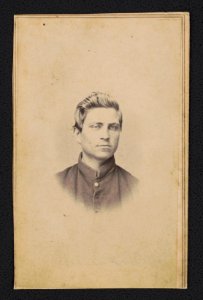 Private Stephen F. Glaze of Co. B, 36th Pennsylvania Infantry Regiment in uniform) - Photographed by McAdams, 101 King St., Alexandria, Va LCCN2017650946