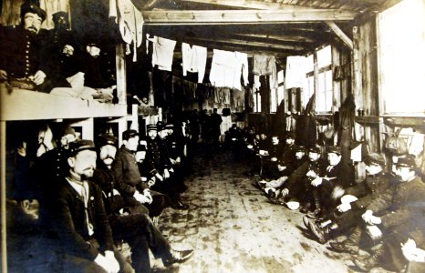 Prisoner’s of War, Sleeping Room, Zossen, Germany, February 18, 1915 (29845742676) photo