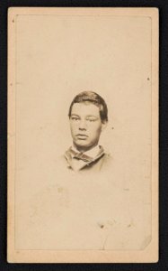Private William A. Low of Co. A, 36th Pennsylvania Infantry Regiment in uniform) - Bowdoin, Taylor & Co., 204 King, cor. Columbus Street, Alexandria, Va LCCN2017652151