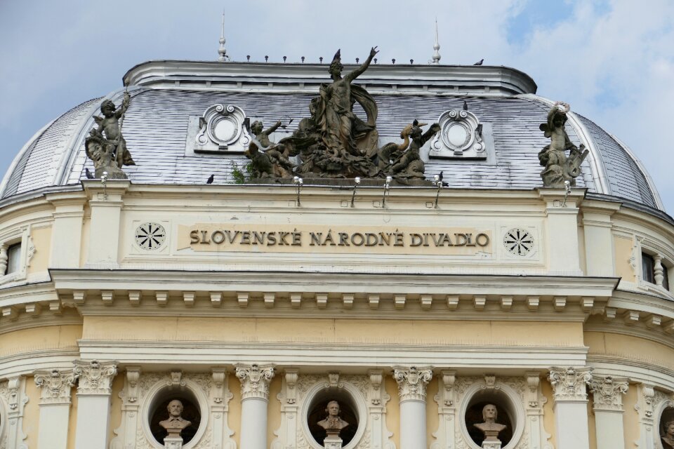 Historic center capital danube