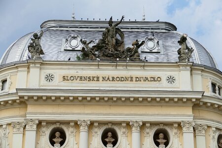 Historic center capital danube photo