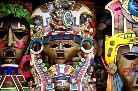 Decoration culture maya