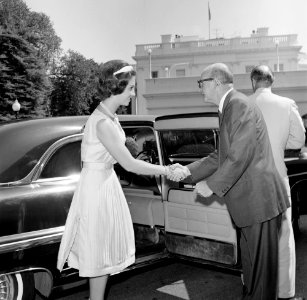 Princess Sophia of Greece at White House