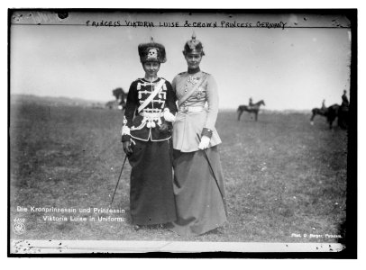 Princess Viktoria Luise and Crown Princess of Germany LCCN2014690970 photo