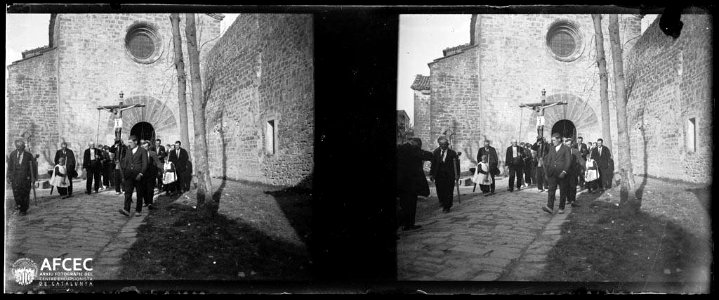 Processó al monestir de Santa Maria de l'Estany