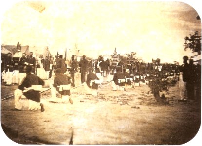 Procession in Paraguay 1868 photo