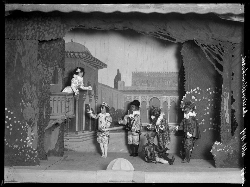 Prinsessan Melusina, Marionetteatern 1909 - SMV - M004