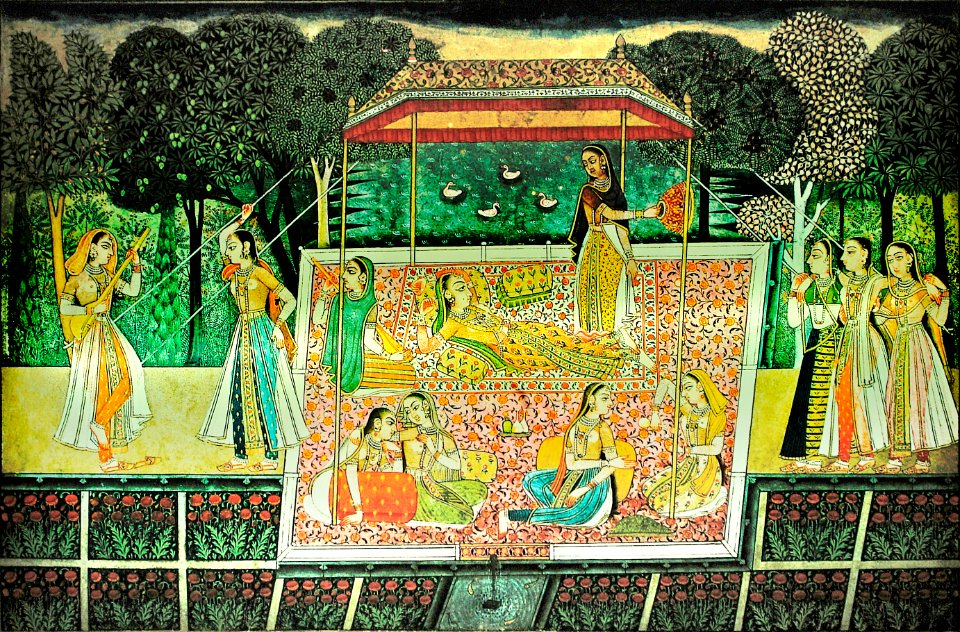 Princess picnic party, National Museum, New Delhi