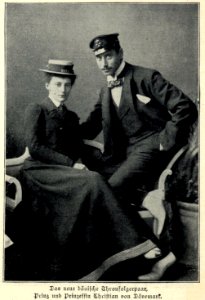 Prinz & Prinzessin Christian von Dänemark, 1906