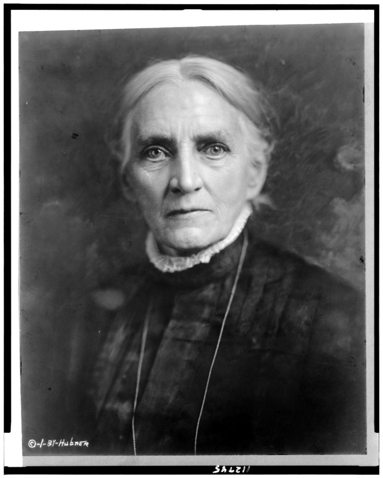 Professor Maria Louise Sanford, head-and-shoulders portrait, facing front LCCN95501105